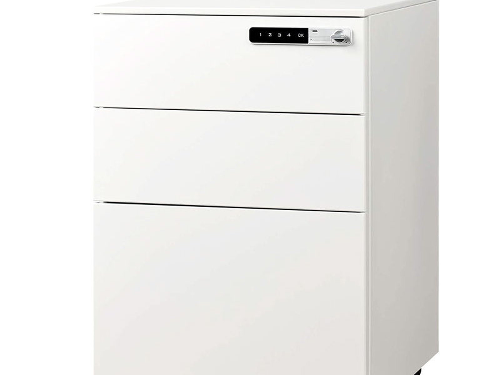 Office storage units including lockers, filing cabinets and credenza